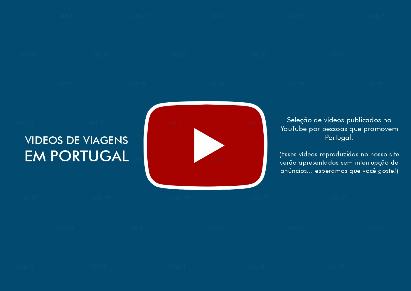 Vídeos de viagens em Portugal